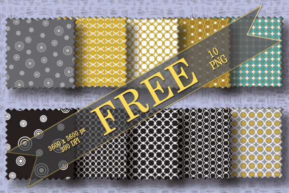 10 Free Circles Seamless Patterns: A Strategic Resource for Design and Creativity
