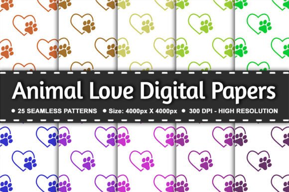 Animal Love Symbol Paw Heart Patterns: A Strategic Tool for Creative and Business Success