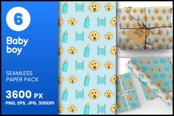 Baby Boy Seamless Patterns: A Creative Resource for Design Enthusiasts