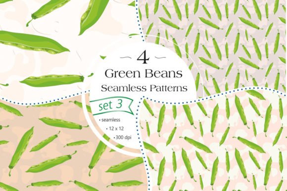 Beans Seamless Patterns - Set 3: A Creative Resource for Design Enthusiasts