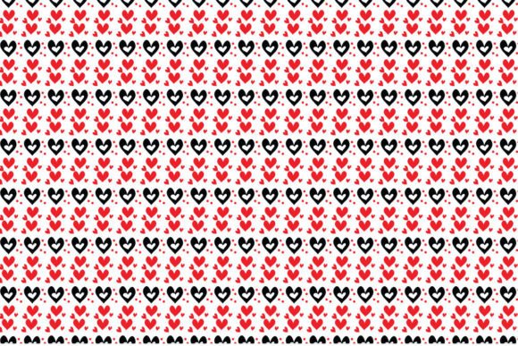 Black and Red Leopard Valentine Patterns: A Versatile Design Asset