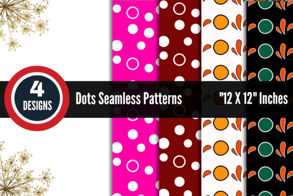 Dots Background Seamless Patterns – Versatile Design for Every Project