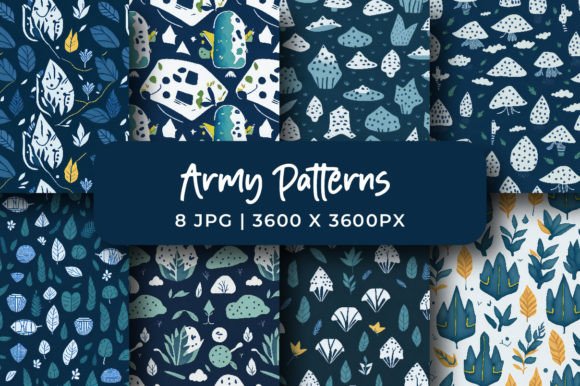 Military Patterns Bundle: A Comprehensive Guide to High-Quality Camouflage Design Assets