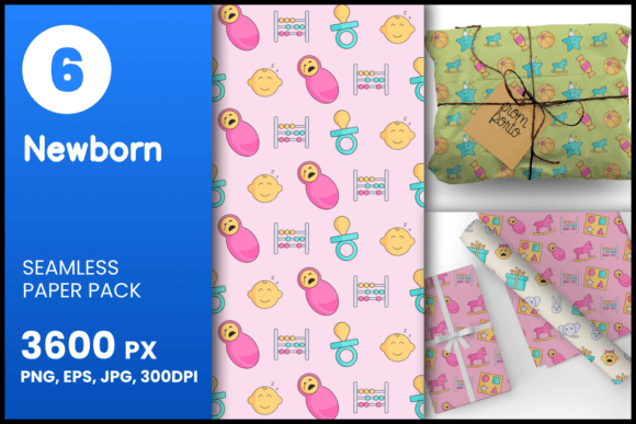 Newborn Seamless Patterns