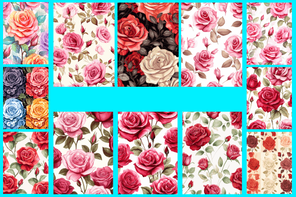 Rose Patterns: A Versatile Resource for Creative Expression