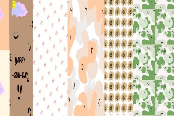 Seamless Cute Patterns for Modern Design