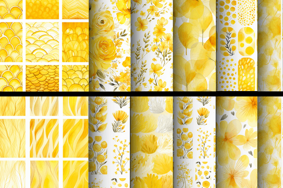 Yellow Patterns: A Creative Resource for Crafters and Designers